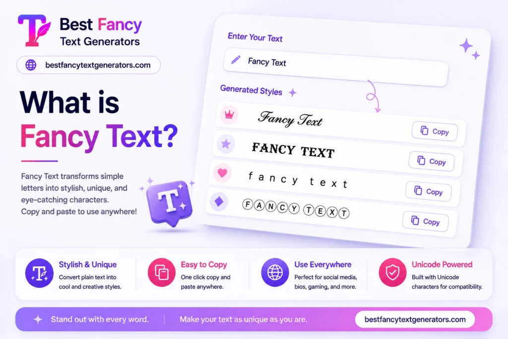 What is Fancy Text